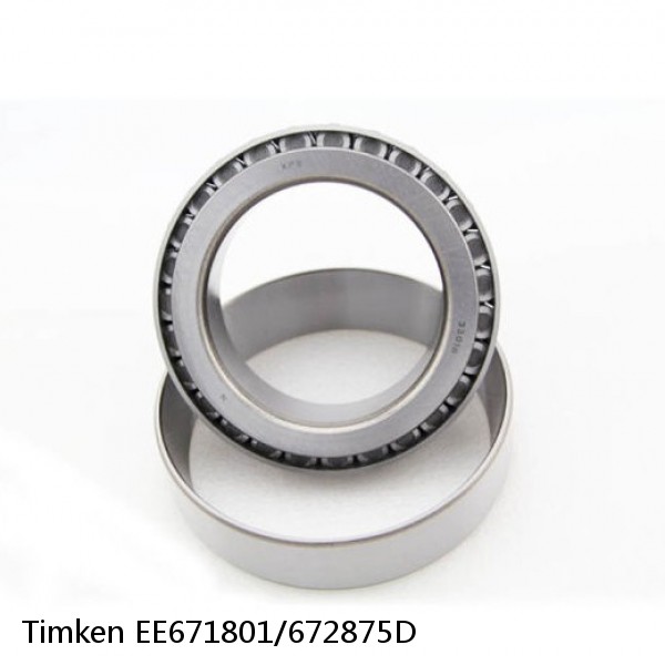 EE671801/672875D Timken Tapered Roller Bearings