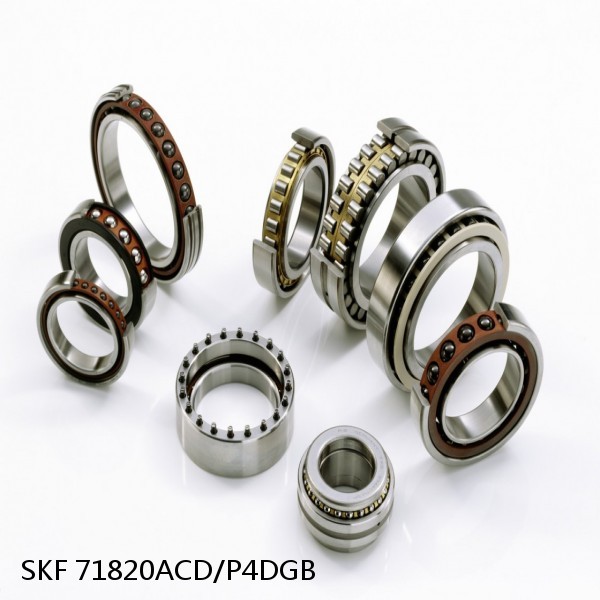 71820ACD/P4DGB SKF Super Precision,Super Precision Bearings,Super Precision Angular Contact,71800 Series,25 Degree Contact Angle #1 small image