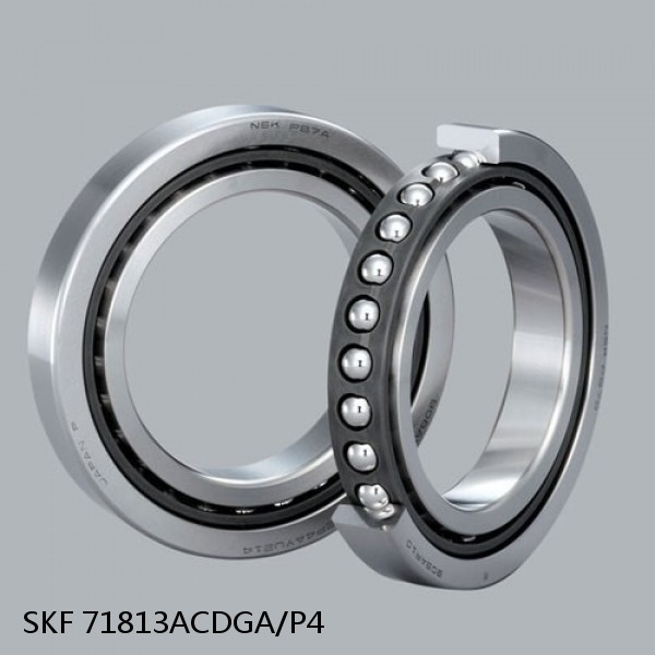 71813ACDGA/P4 SKF Super Precision,Super Precision Bearings,Super Precision Angular Contact,71800 Series,25 Degree Contact Angle