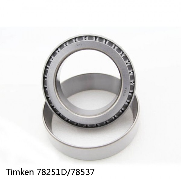 78251D/78537 Timken Tapered Roller Bearings #1 image