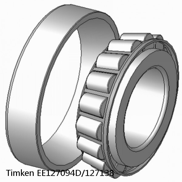 EE127094D/127138 Timken Tapered Roller Bearings #1 image